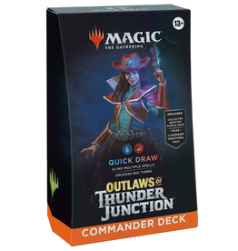 Wizards of the Coast Magic the Gathering: Outlaws of Thunder Junction: Quick Draw Commander Deck (4-19-24)