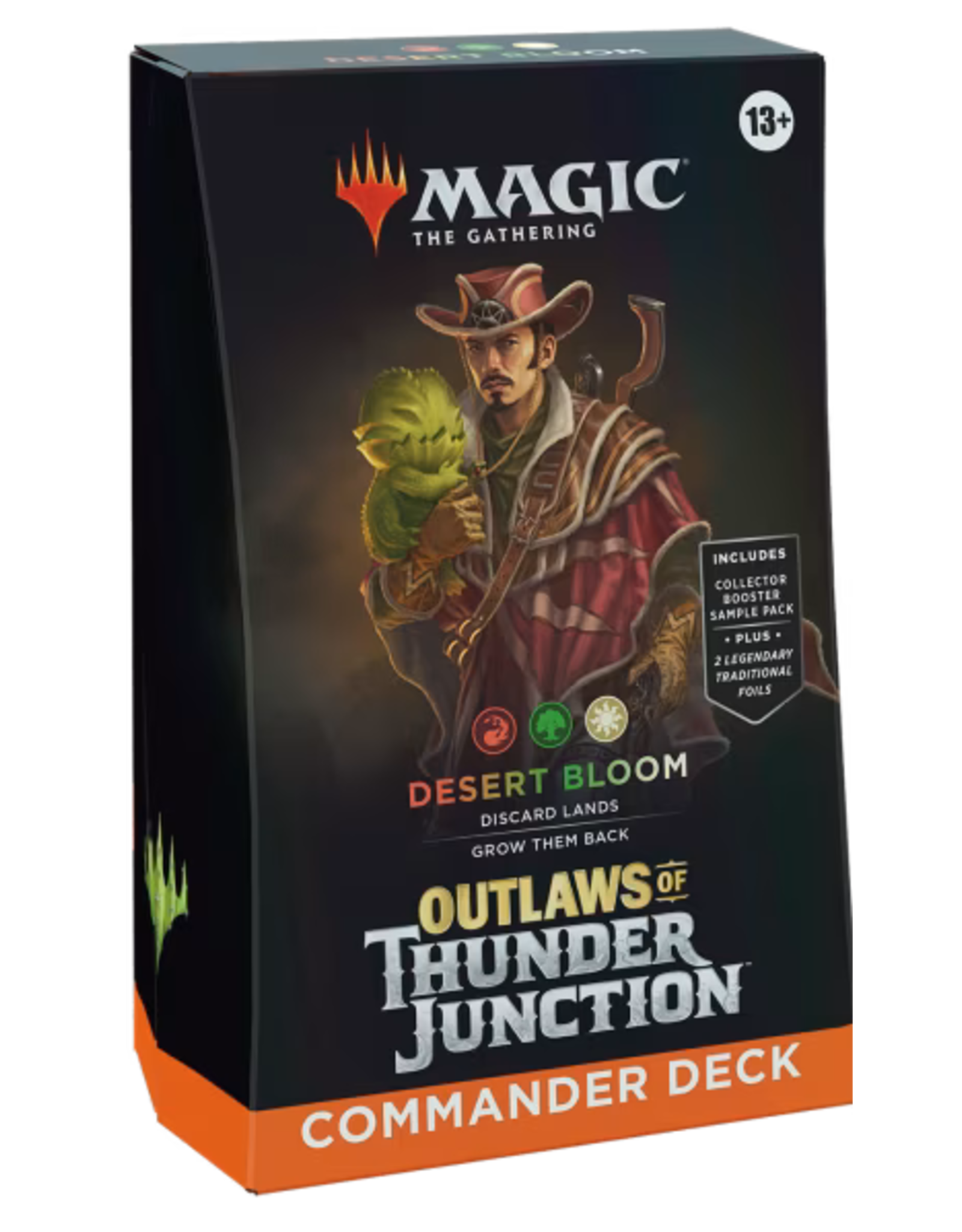 Wizards of the Coast Magic the Gathering: Outlaws of Thunder Junction: Desert Bloom Commander Deck