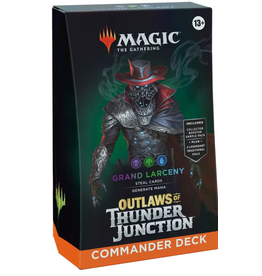 Wizards of the Coast Magic the Gathering: Outlaws of Thunder Junction: Grand Larceny Commander Deck (4-19-24)