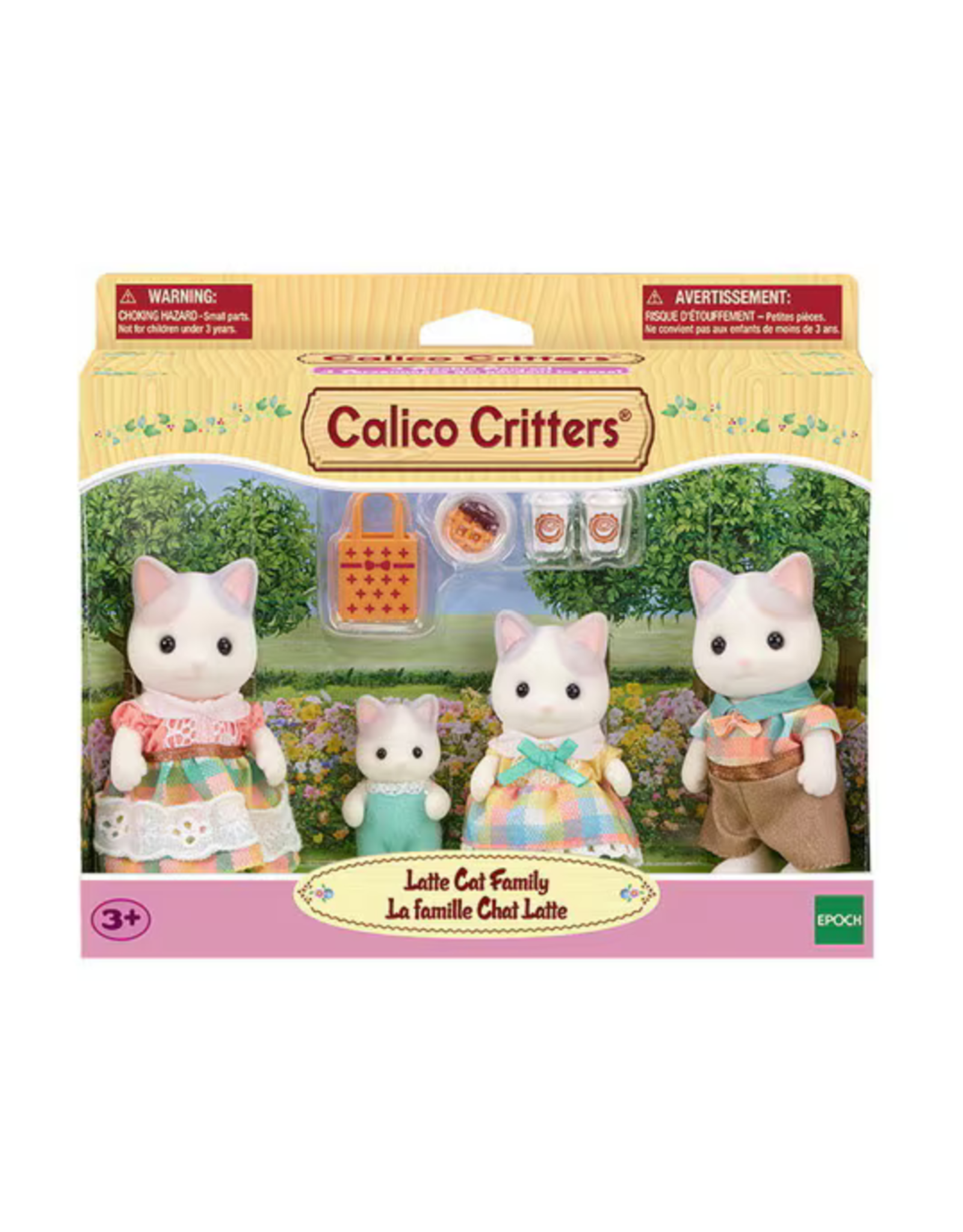 Calico Critters: Latte Cat Family