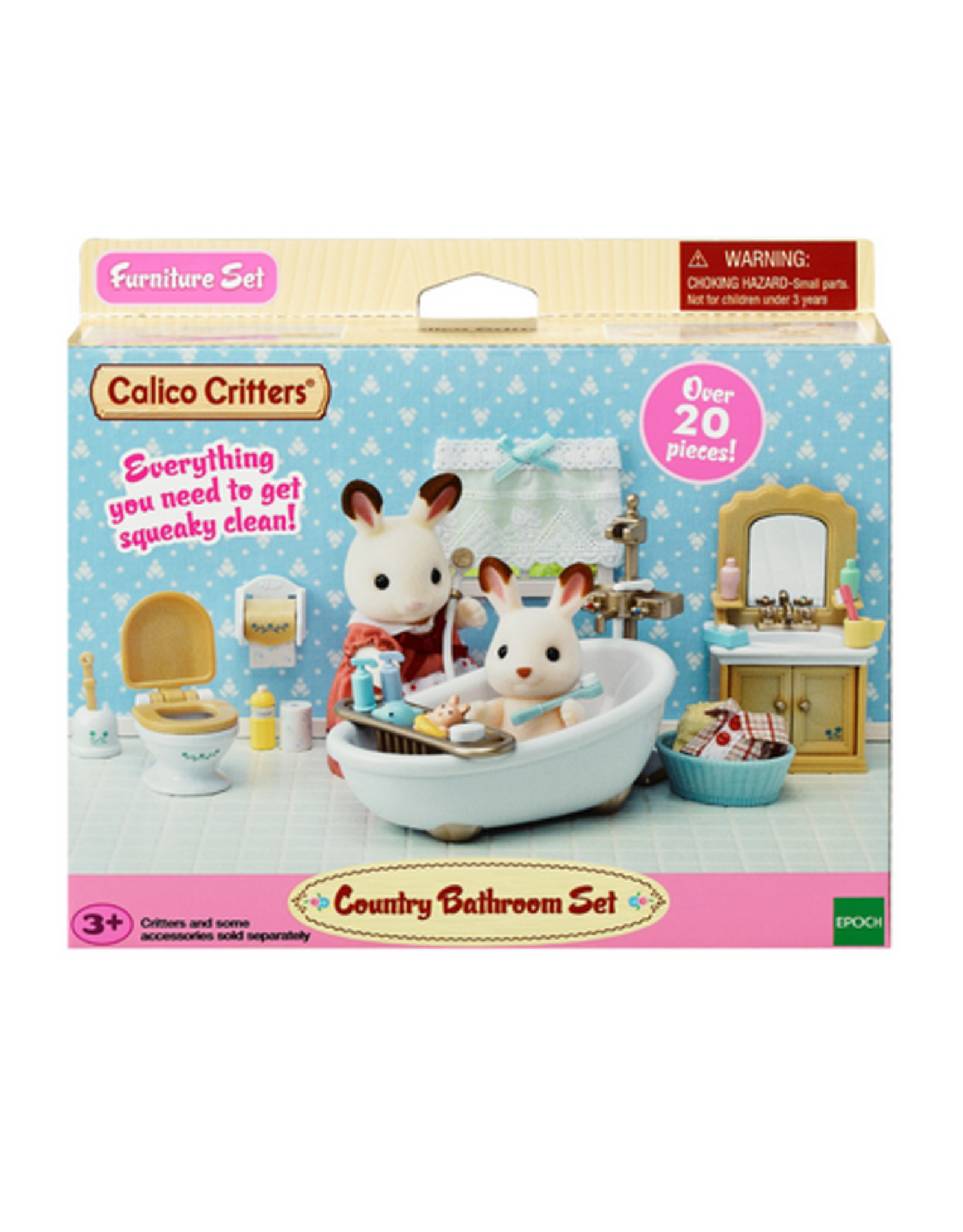 Calico Critters: Country Bathroom Set