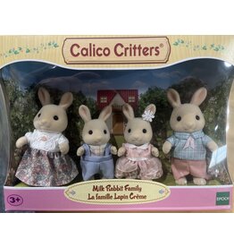 Calico Critters Milk Rabbit Family