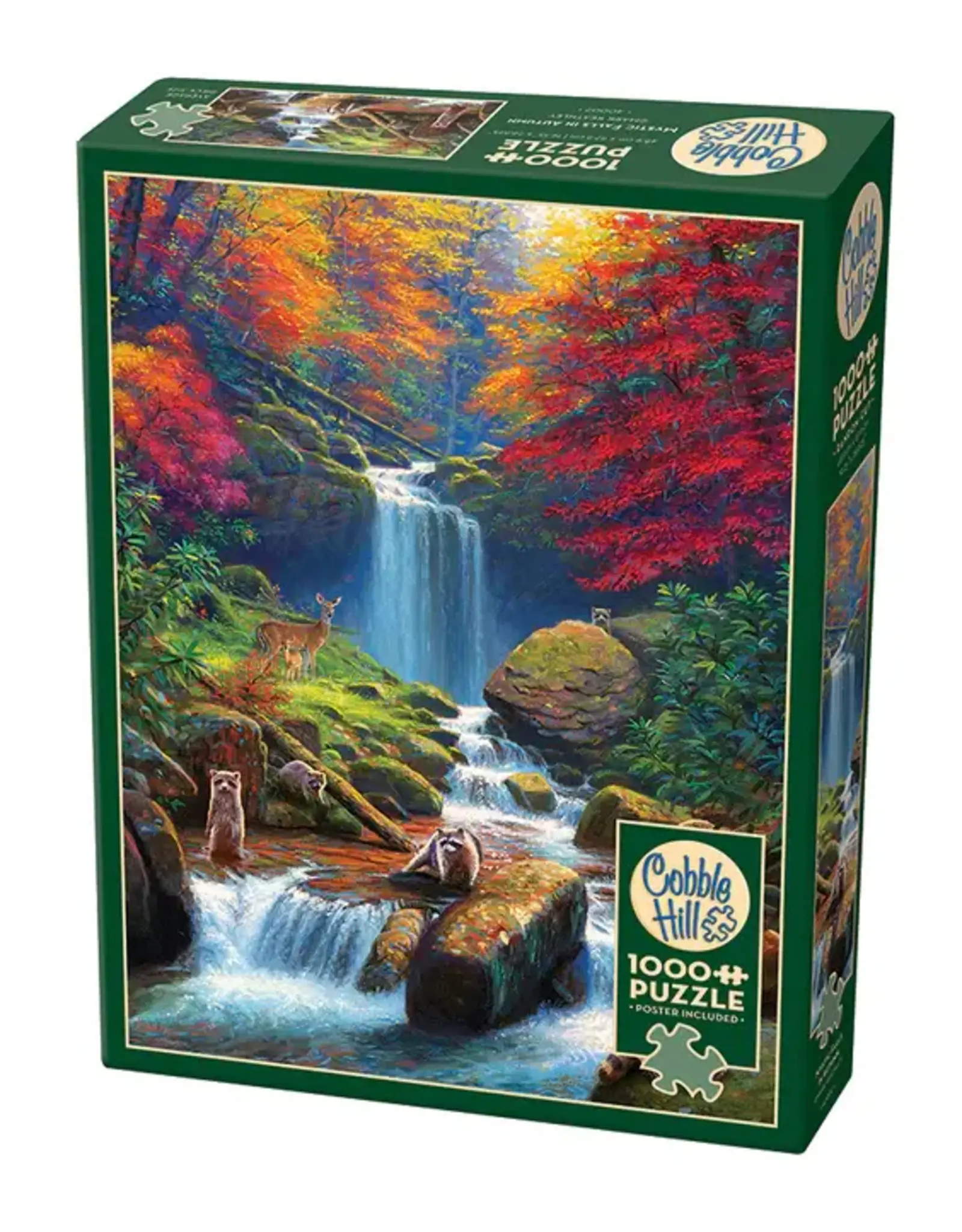 Cobble Hill Mystic Falls in Autumn 1000 piece Puzzle