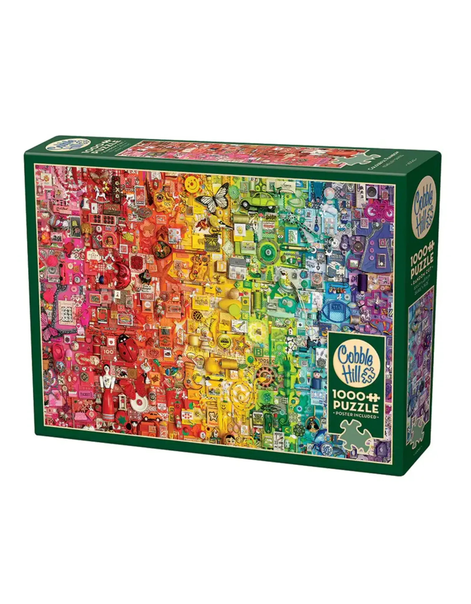 Cobble Hill Colorful Rainbow 1000 Piece Puzzle