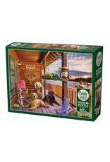 Cobble Hill Welcome to the Lake House 1000 Piece Puzzle