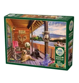 Cobble Hill Welcome to the Lake House 1000 Piece Puzzle