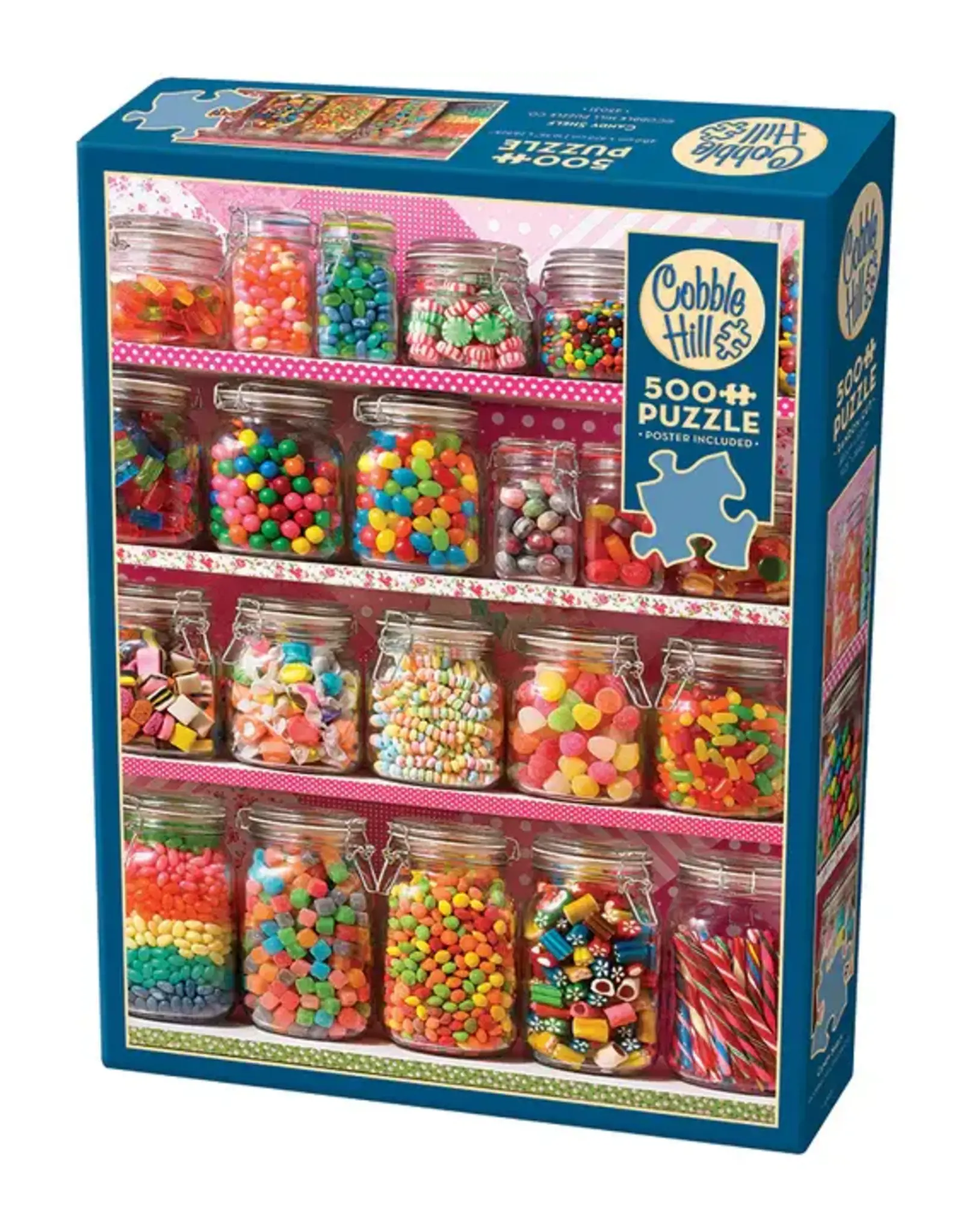 Cobble Hill Candy Shelf 500 Piece Puzzle
