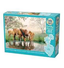Cobble Hill Horse Family 350 Piece Family Puzzle