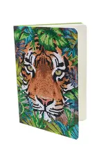 Craft Buddy Crystal Art Notebook Kit: Tiger in the Forest