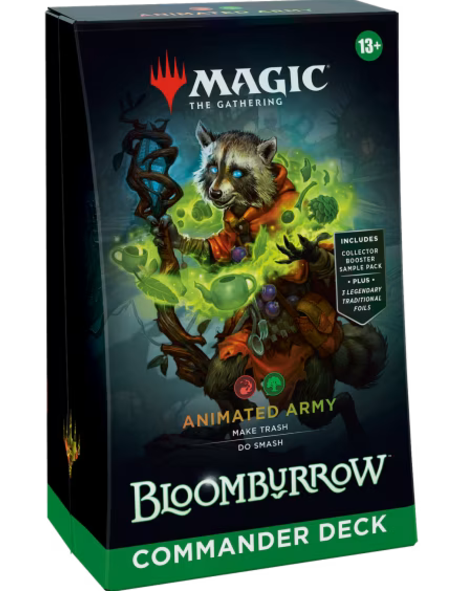 Wizards of the Coast Magic the Gathering: Bloomburrow: Commander Deck: Animated Army