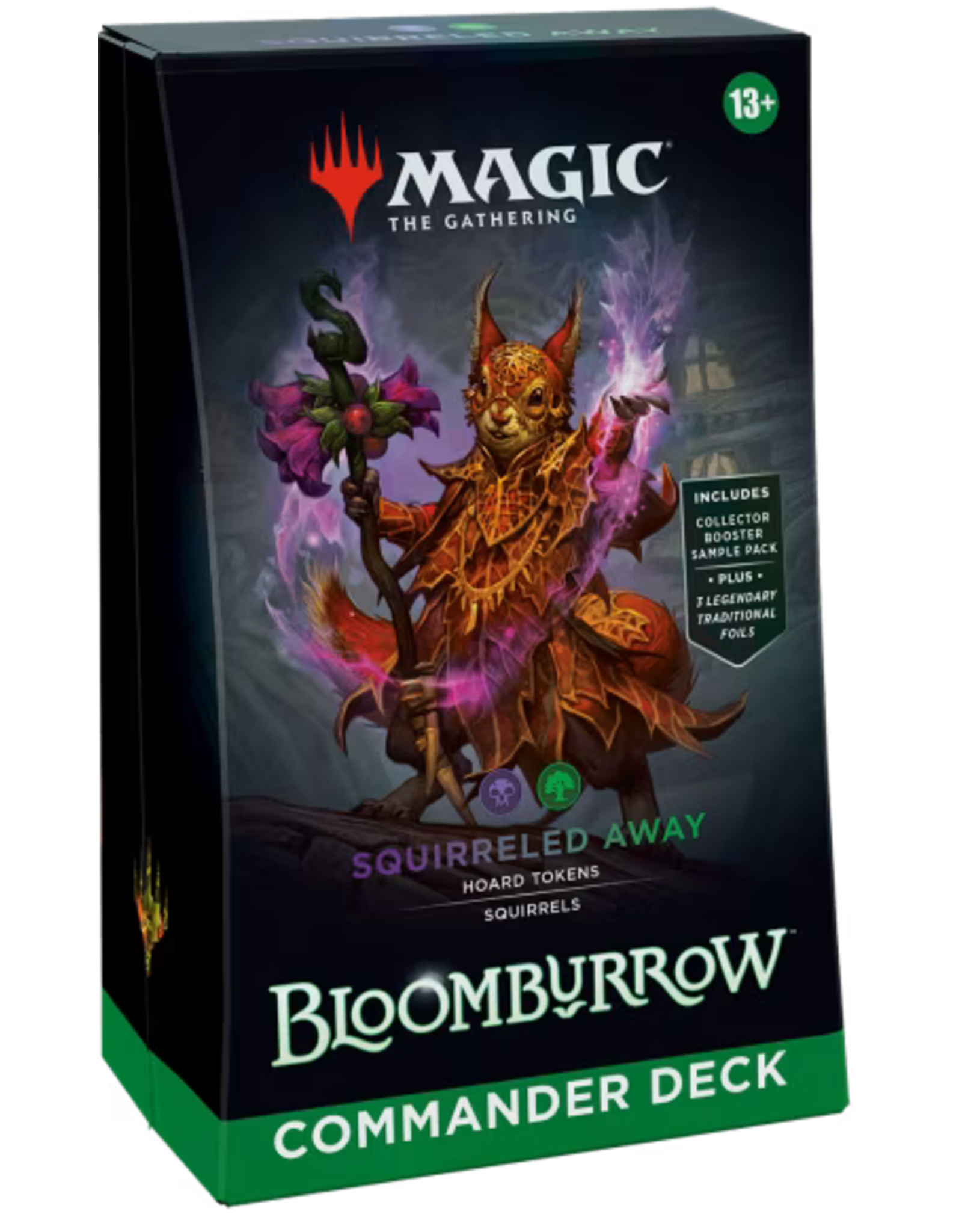 Wiz-Kids Magic the Gathering: Bloomburrow: Commander Decks: Squirreled Away