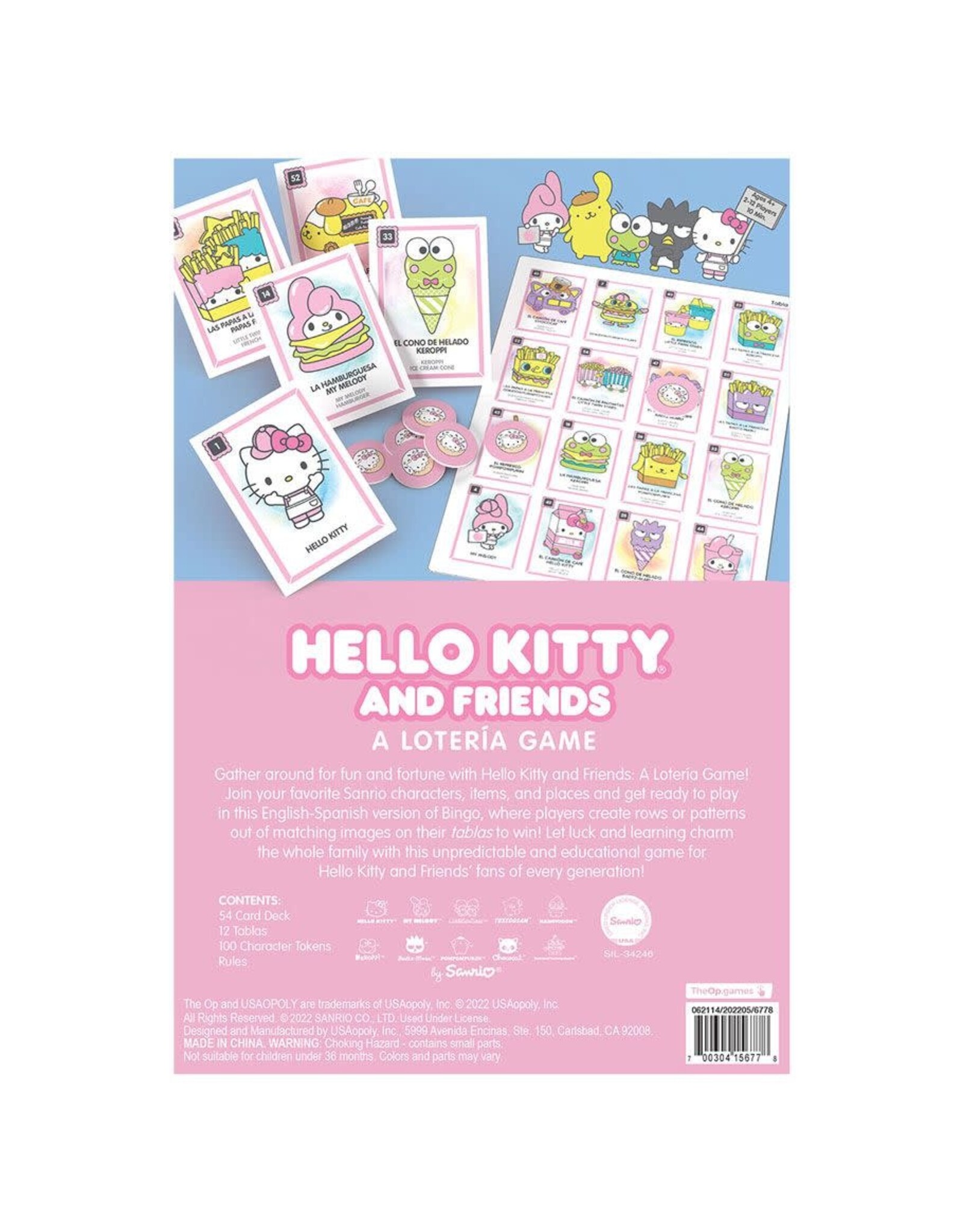 USAopoly Loteria: Hello Kitty