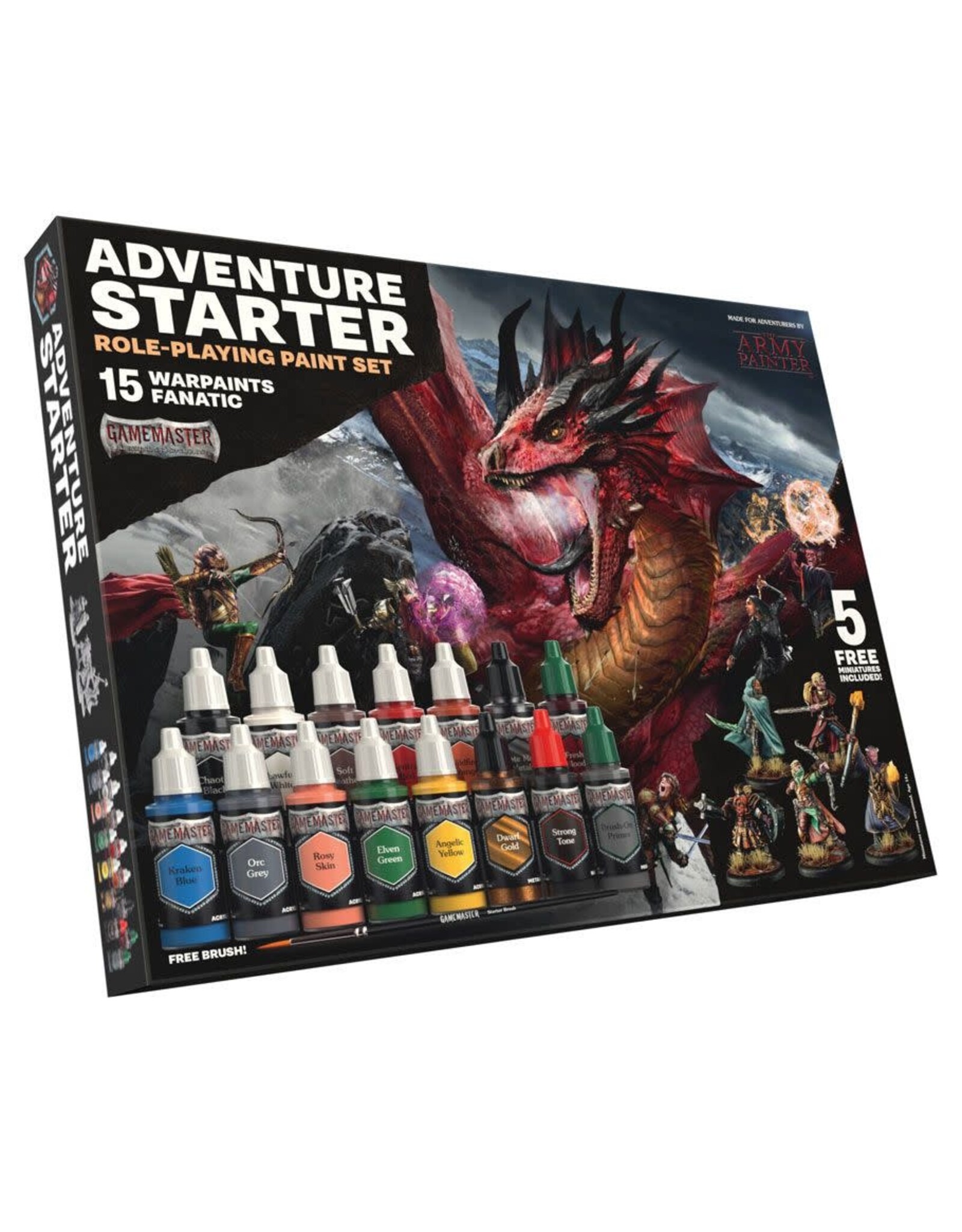 Army Painter GameMaster: Adventure Starter RPG Paint Set