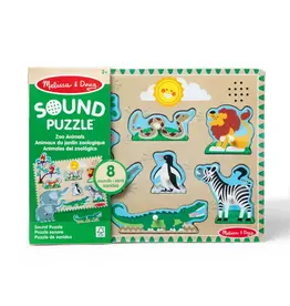 Melissa & Doug Zoo Animals Sound Puzzle