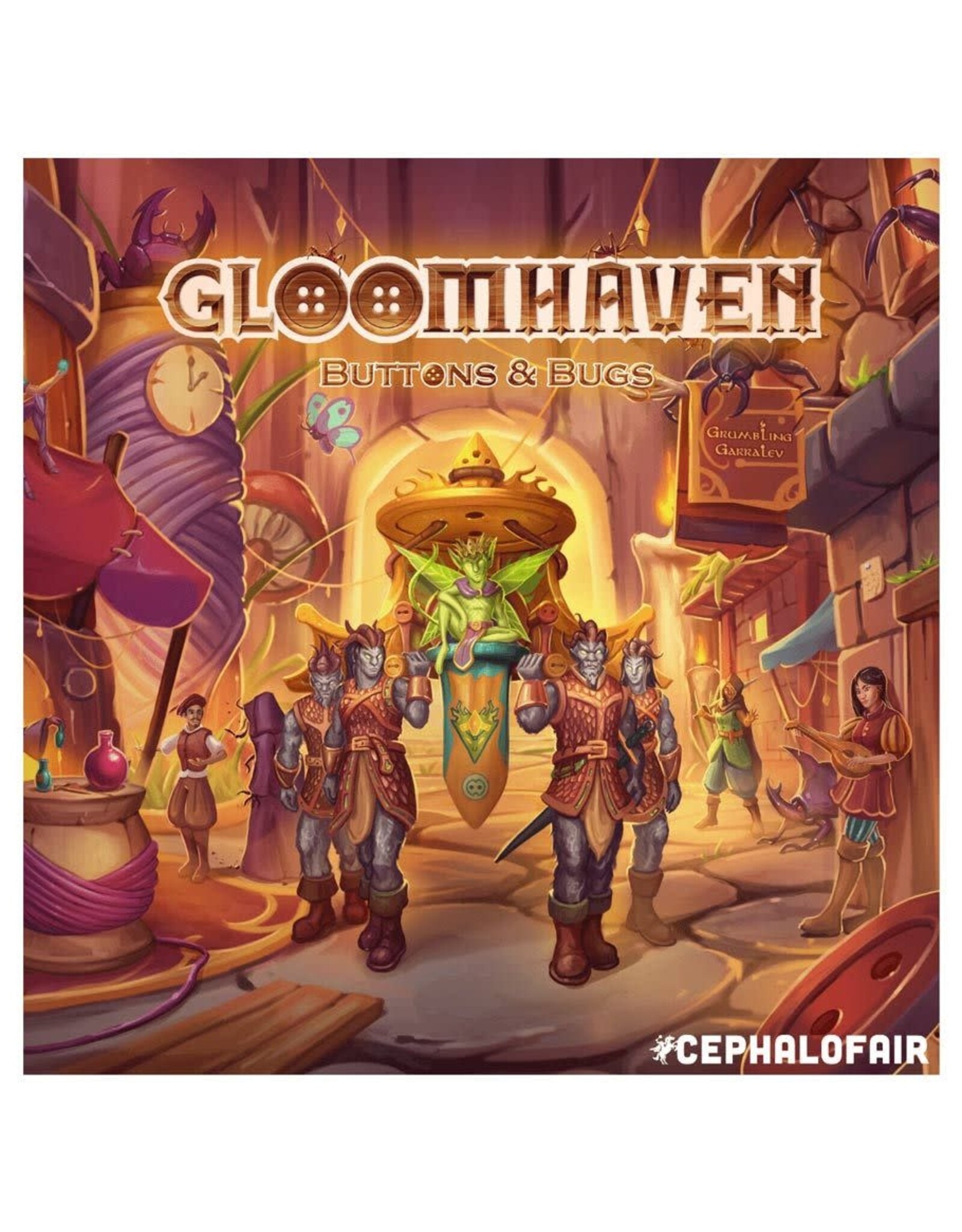 Cephalofair Games Gloomhaven: Buttons & Bugs