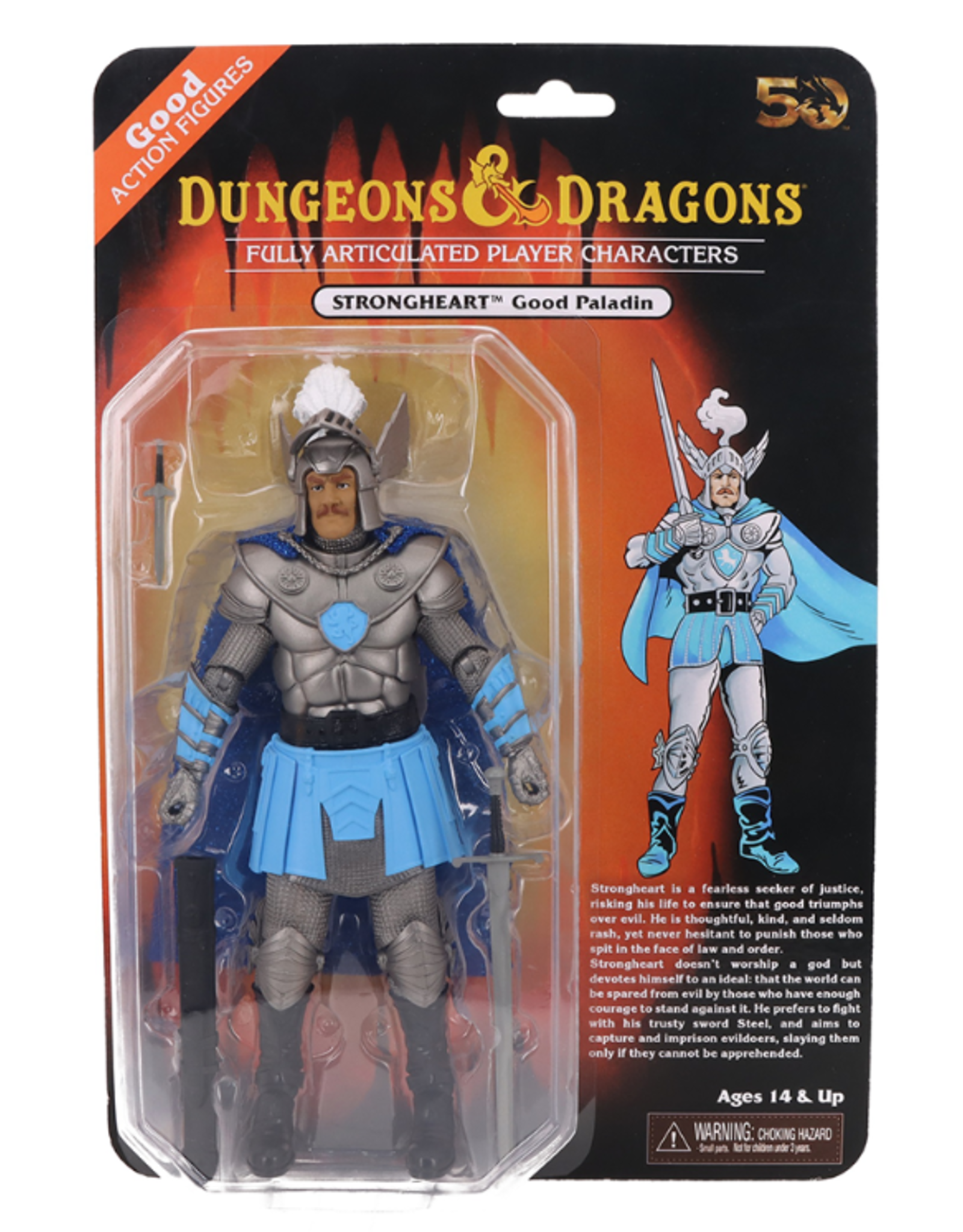 Wiz-Kids D&D 7 in Scale Action Figure: Limited 50th Anniversary Edition Strongheart Figure