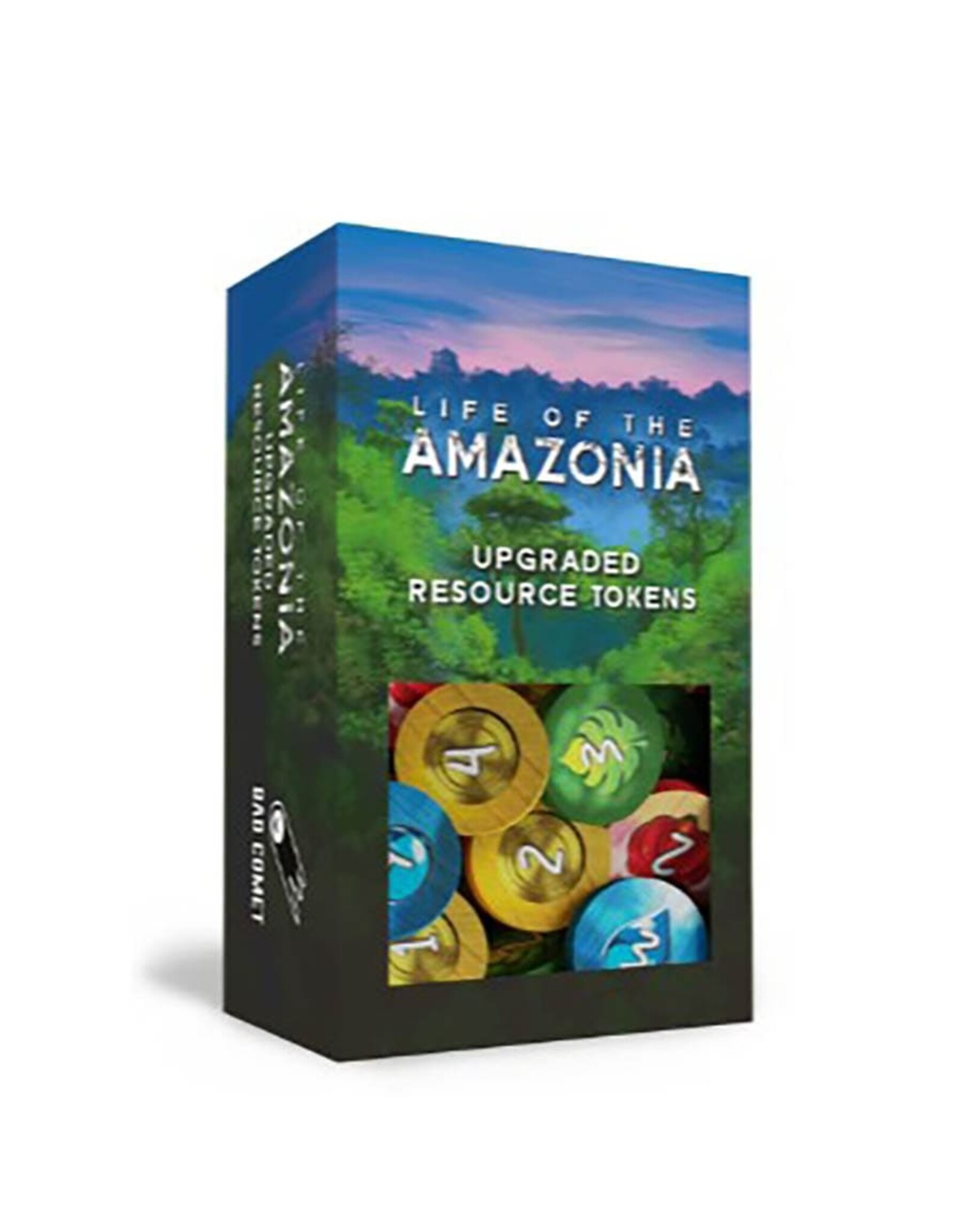 Bad Comet Games Life of the Amazonia: Upgraded Resource Tokens