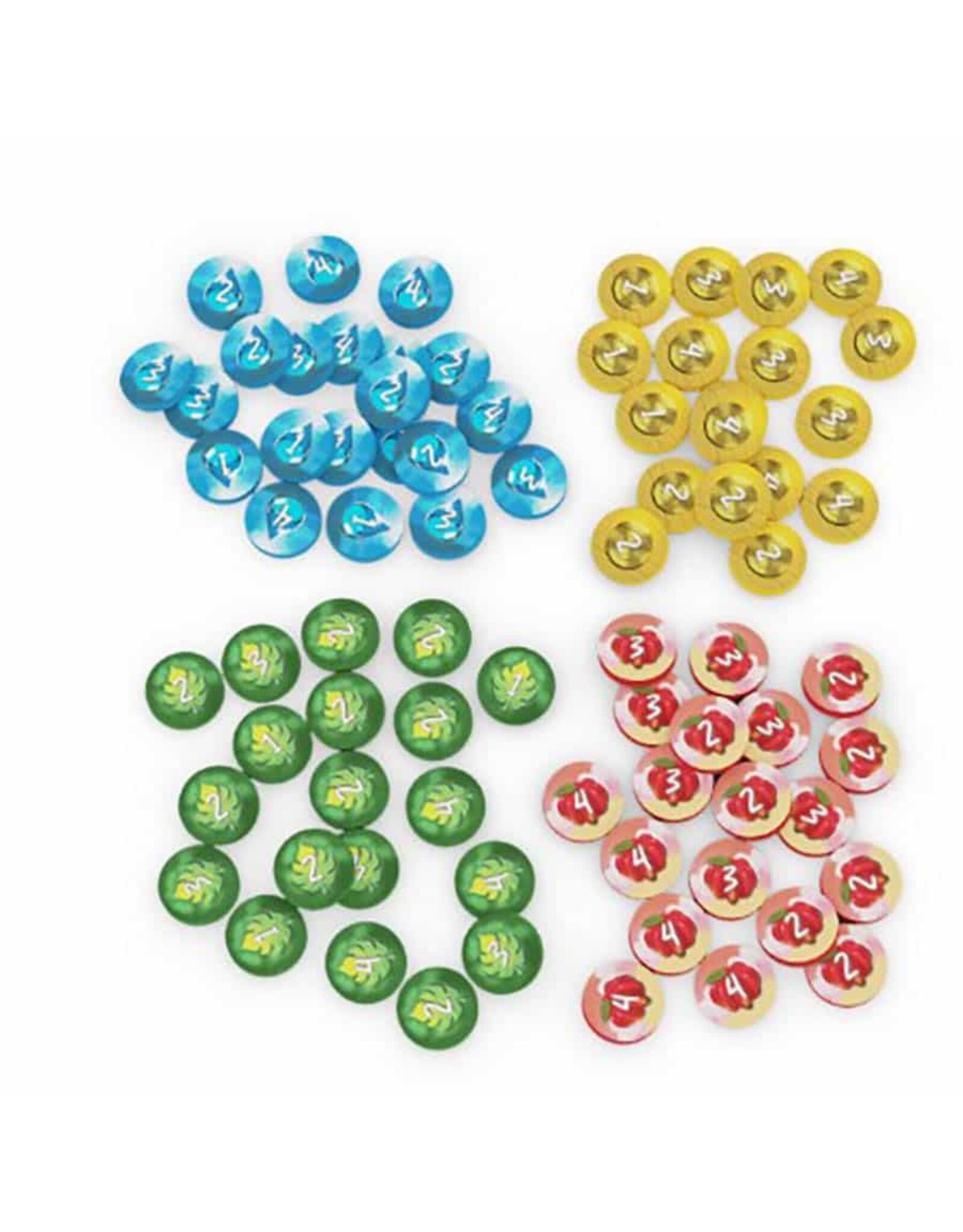 Bad Comet Games Life of the Amazonia: Upgraded Resource Tokens
