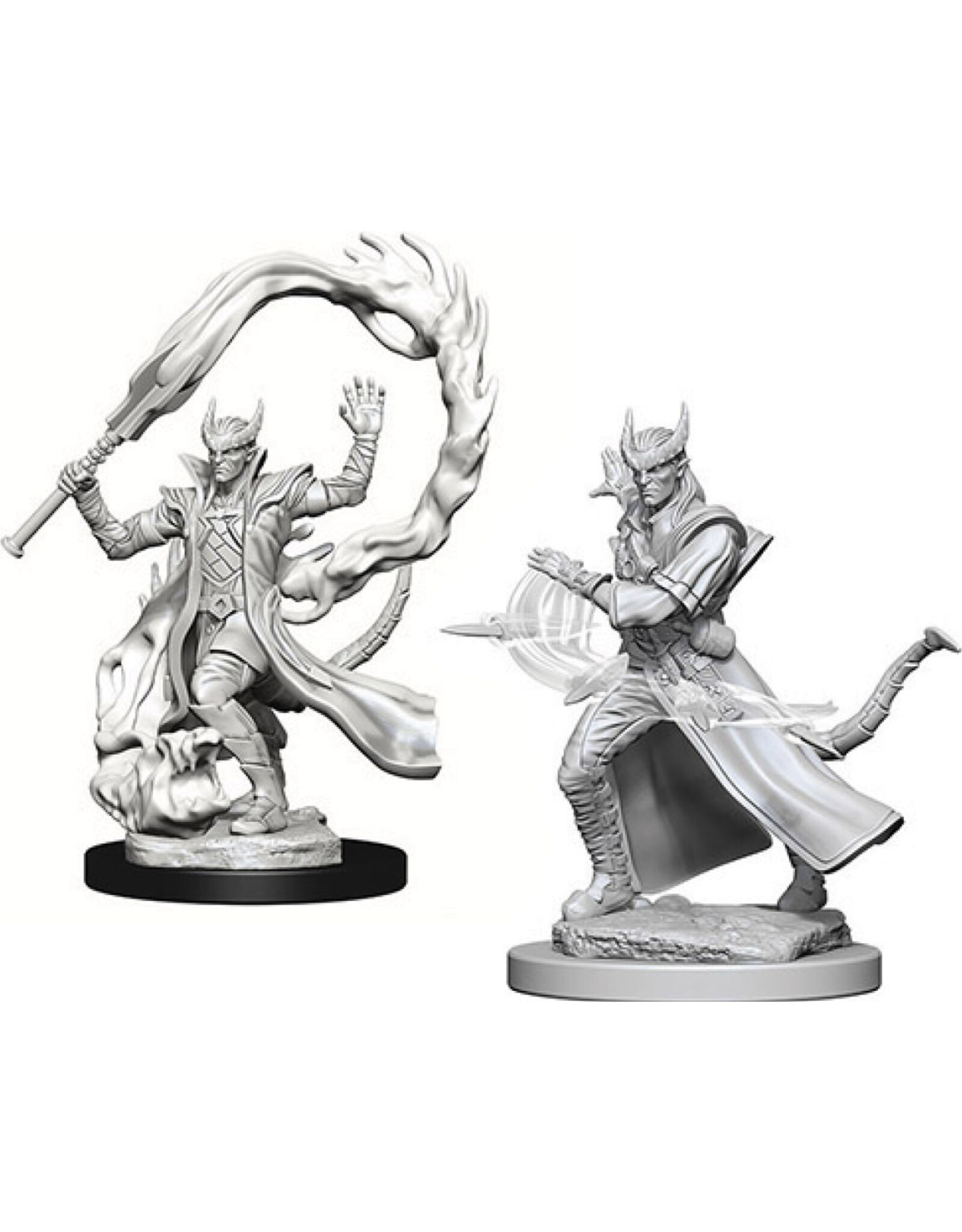 Wiz-Kids D&D Minis: W4 Male Tiefling Sorcerer