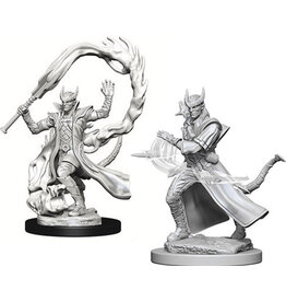 Wiz-Kids D&D Minis: W4 Male Tiefling Sorcerer