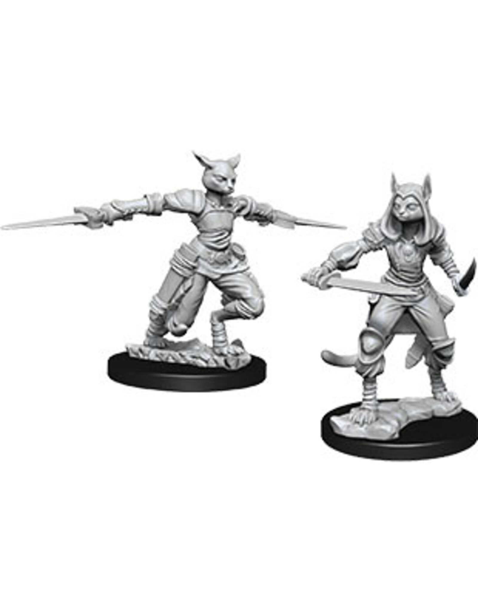 Wiz-Kids D&D Minis: W9 Female Tabaxi Rogue