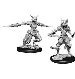 Wiz-Kids D&D Minis: W9 Female Tabaxi Rogue