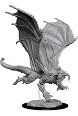 Wiz-Kids D&D Minis: W8 Young Black Dragon