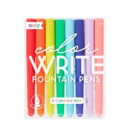 ooly Color Write Fountain Pens Set of 8
