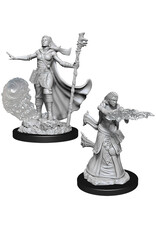 Wiz-Kids D&D Minis: W11 Female Human Wizard