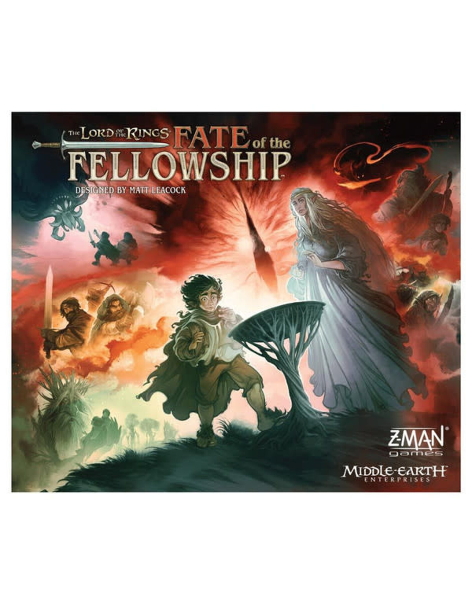Z-Man Games The Lord of the Rings: Fate of the Fellowship Board Game