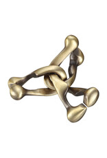 Bepuzzled Trinity Hanayama Cast Metal Puzzle Level 6