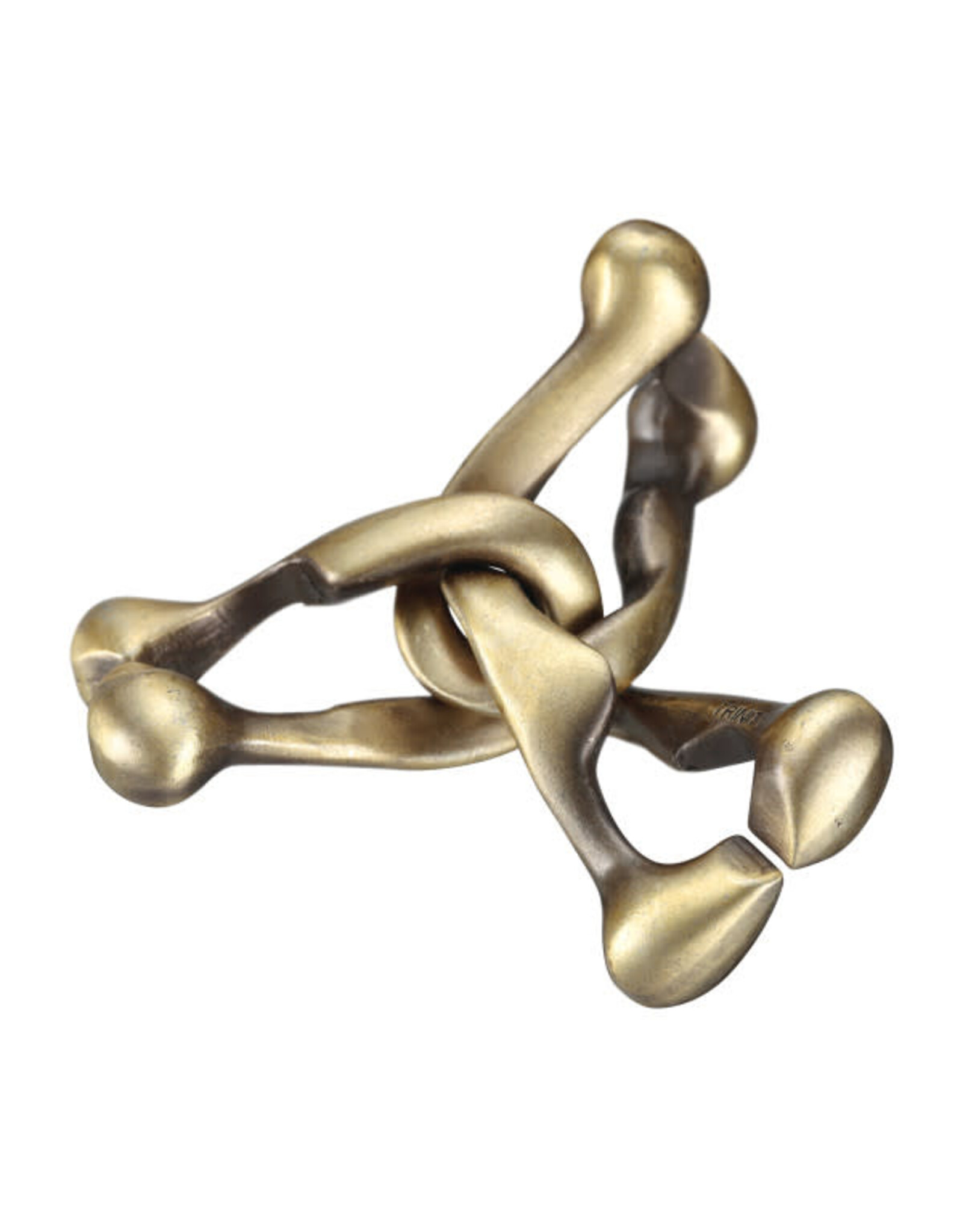 Bepuzzled Trinity Hanayama Cast Metal Puzzle Level 6