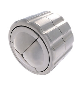 Bepuzzled Cylinder Hanayama Cast Metal Puzzle Level 4