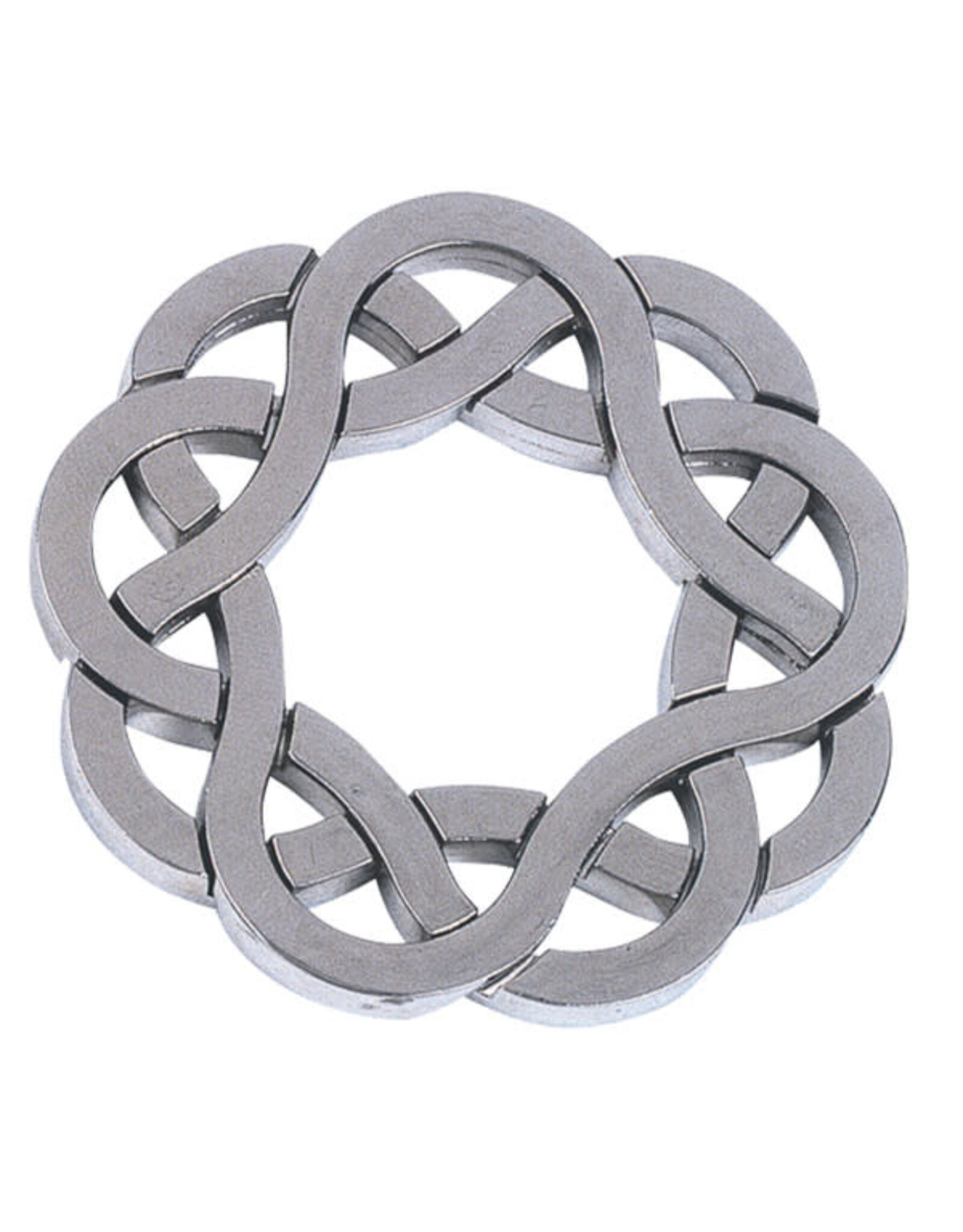 Bepuzzled Coaster Hanayama Cast Metal Puzzle Level 4