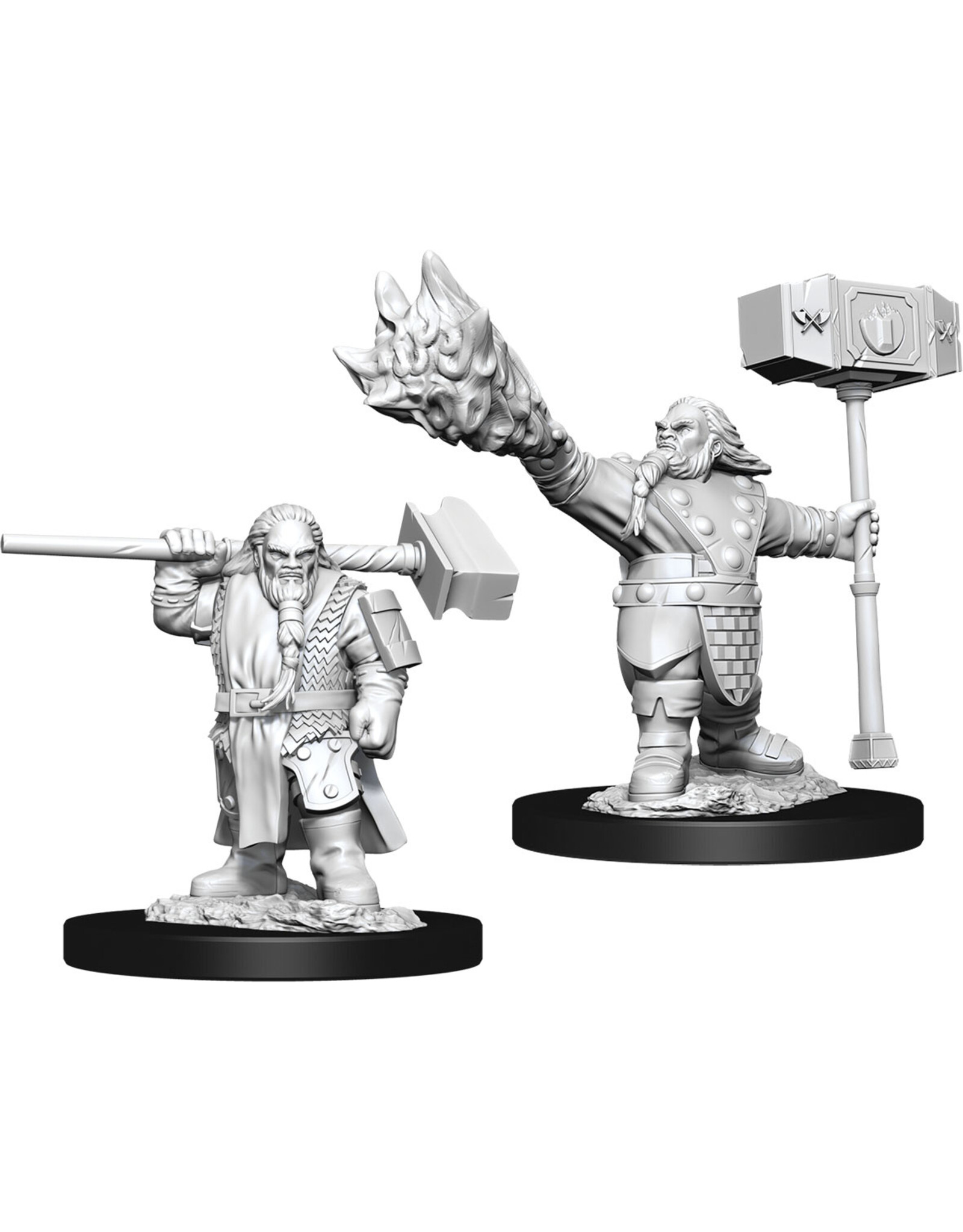 Wiz-Kids D&D Minis: W11 Male Dwarf Cleric