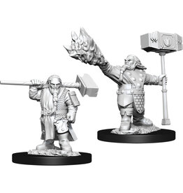 Wiz-Kids D&D Minis: W11 Male Dwarf Cleric