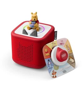 tonies Toniebox 2 Play Set - Sunset Red - Winnie the Pooh
