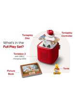 tonies Toniebox 2 Play Set - Sunset Red - Winnie the Pooh