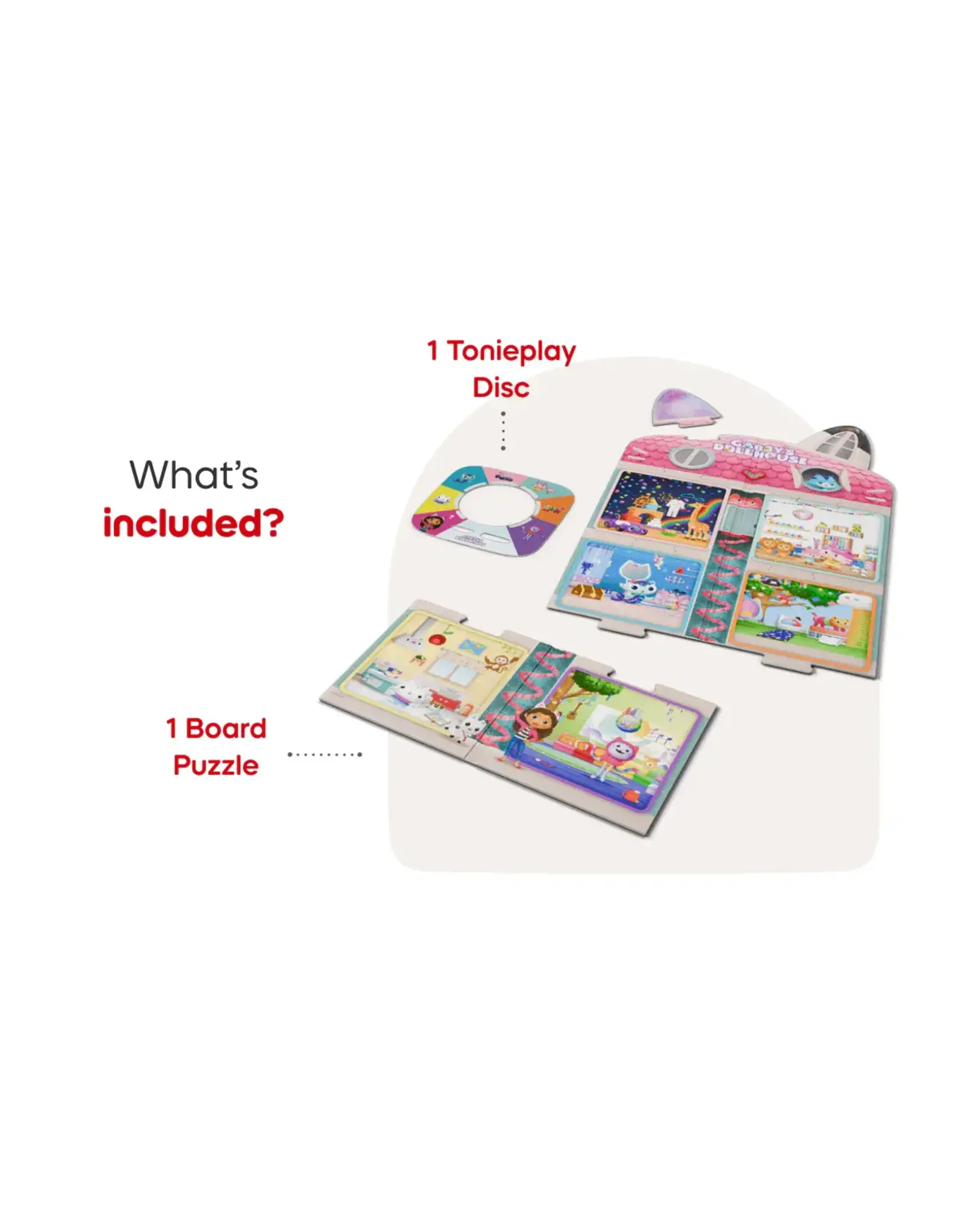 tonies Tonieplay Gabby's Dollhouse: Gabby's Cat-tastic Scavenger Hunt Game