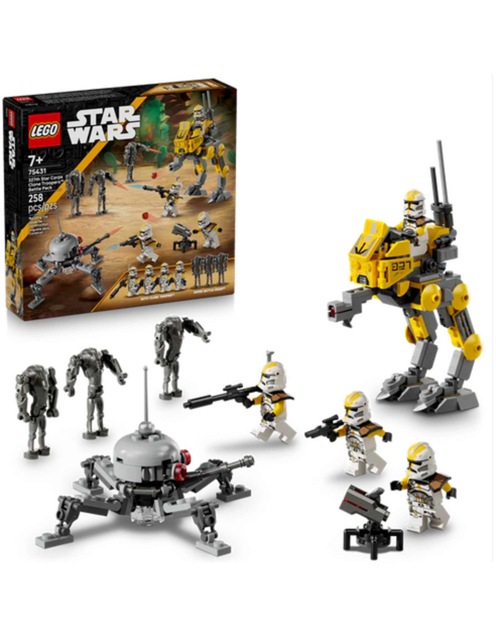 LEGO LEGO: Star Wars: 327th Star Wars Star Corps Clone Troopers™ Battle Pack