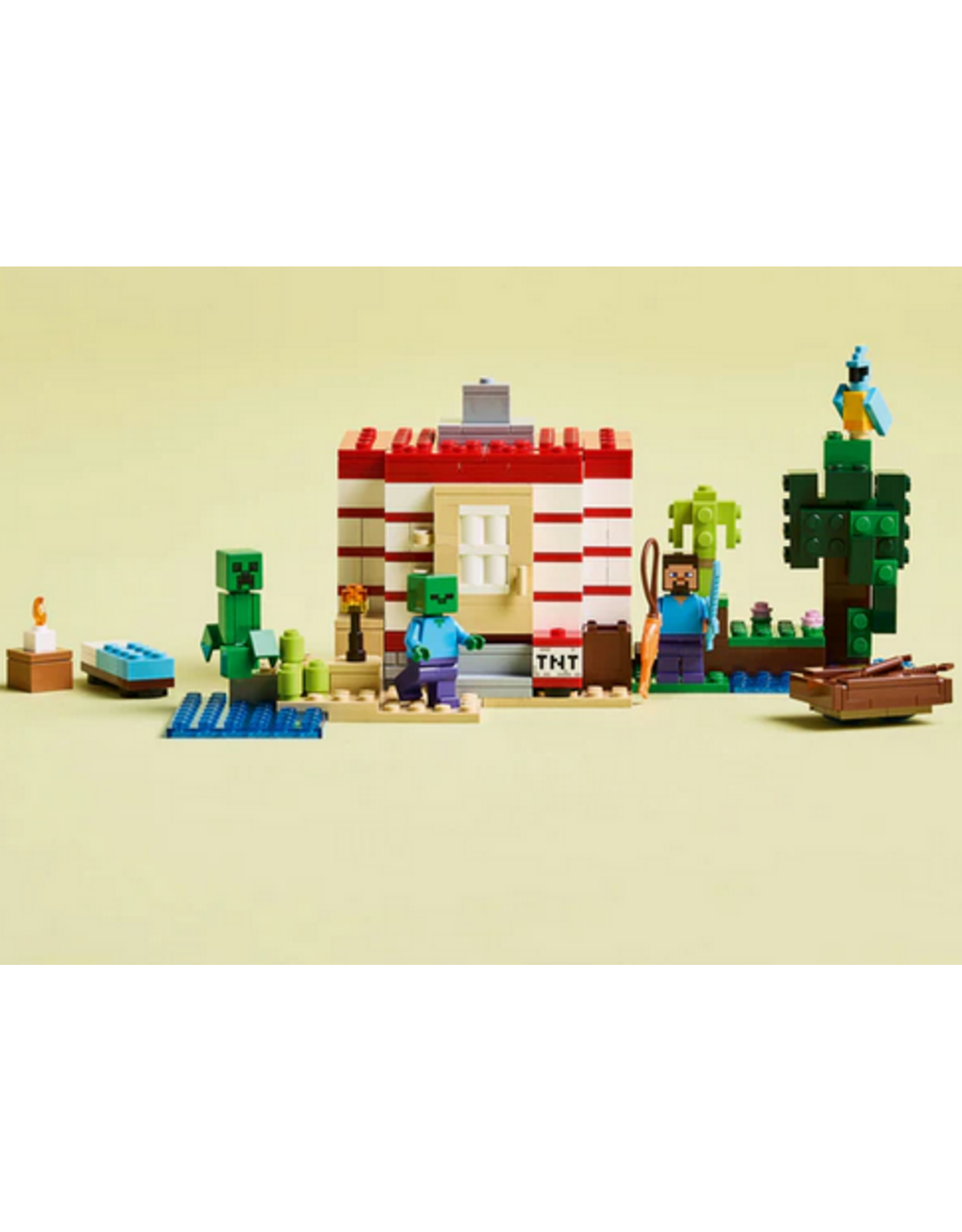 LEGO LEGO: Minecraft: The TNT Jungle House