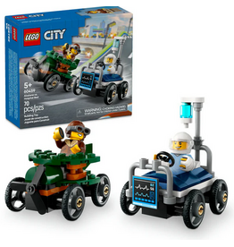 LEGO LEGO: City: Airplane vs. Hospital Bed Race Car Pack