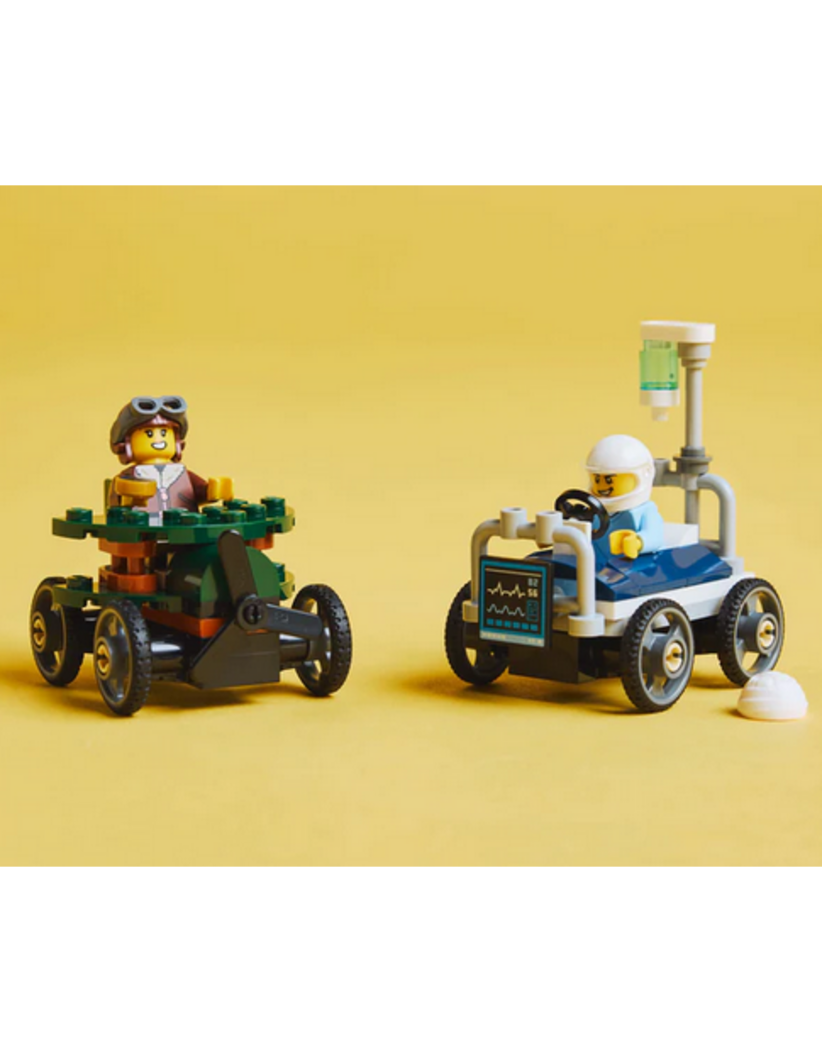 LEGO LEGO: City: Airplane vs. Hospital Bed Race Car Pack