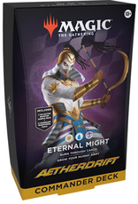 Wizards of the Coast Magic the Gathering: Aetherdrift: Commander Deck: Eternal Might