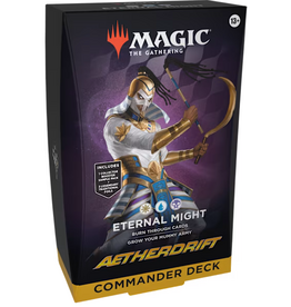 Wizards of the Coast Magic the Gathering: Aetherdrift: Commander Deck: Eternal Might
