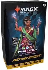 Wizards of the Coast Magic the Gathering: Aetherdrift: Commander Deck: Living Energy