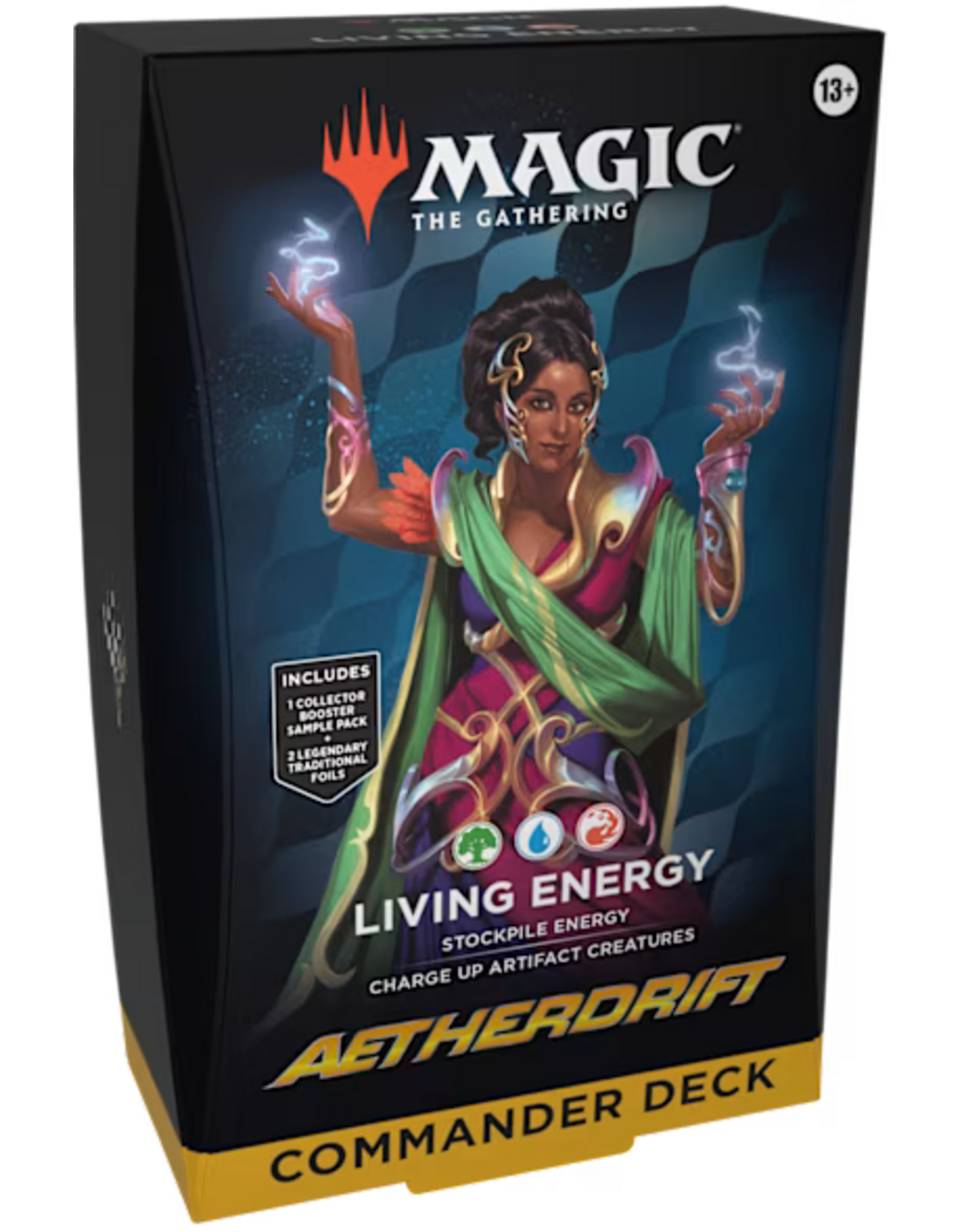 Wizards of the Coast Magic the Gathering: Aetherdrift: Commander Deck: Living Energy