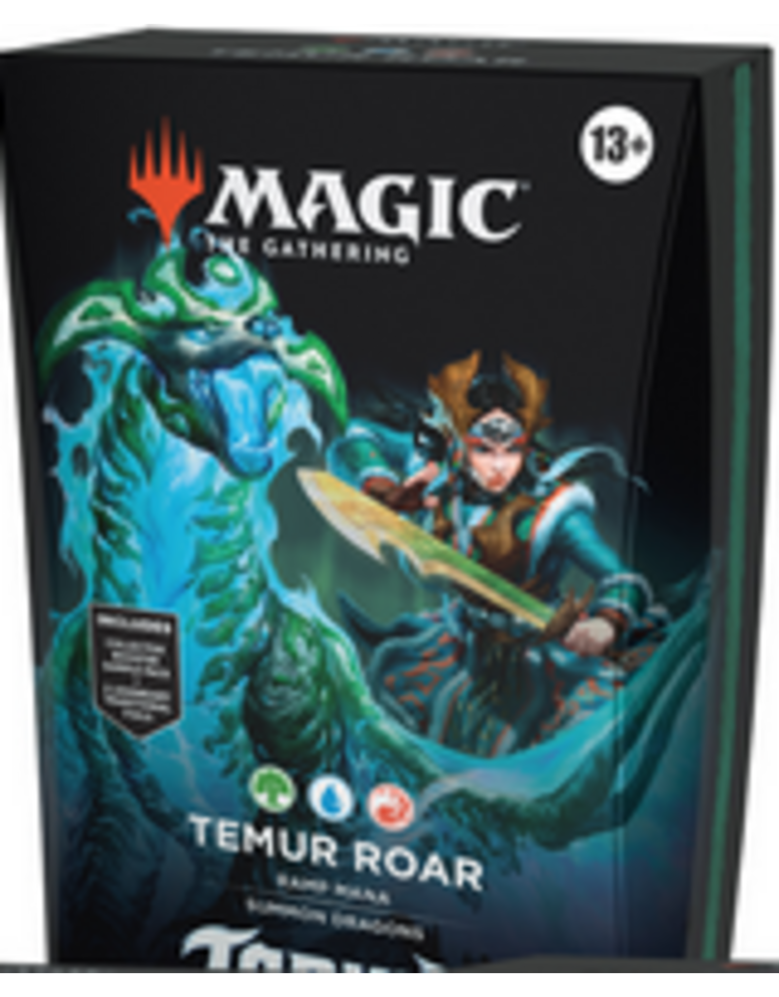 Wizards of the Coast Magic the Gathering: Tarkir Dragonstorm Commander Deck: Temur Roar