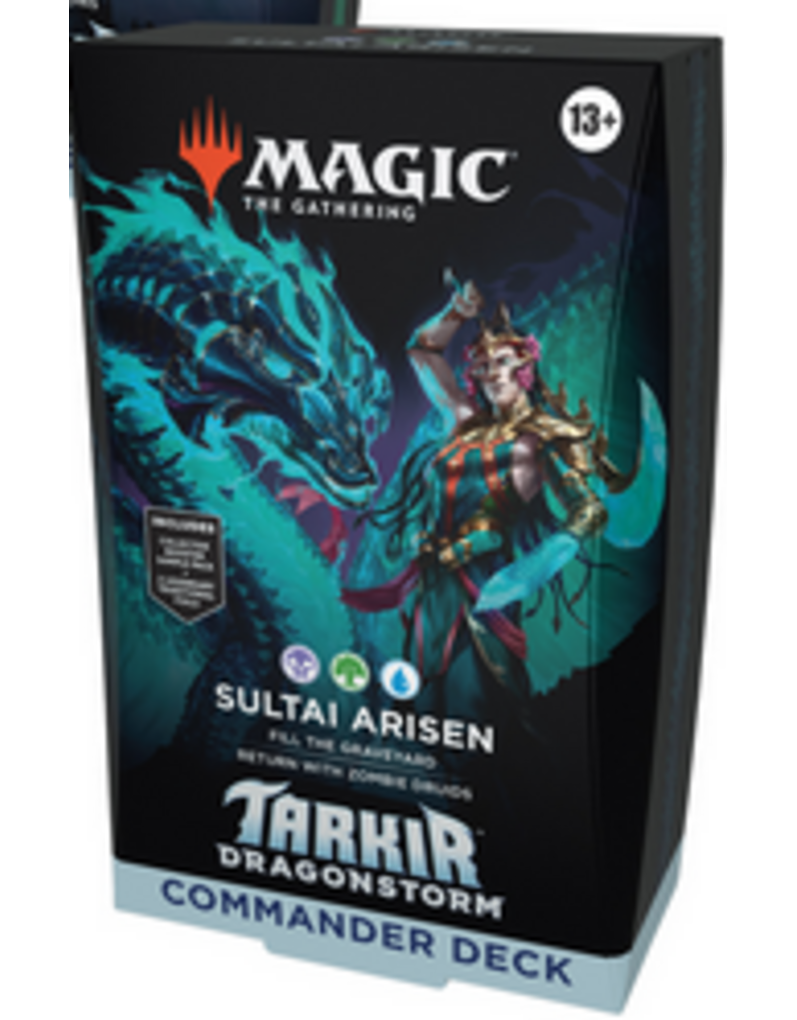 Wizards of the Coast Magic the Gathering: Tarkir Dragonstorm: Commander Deck: Sultai Arisen