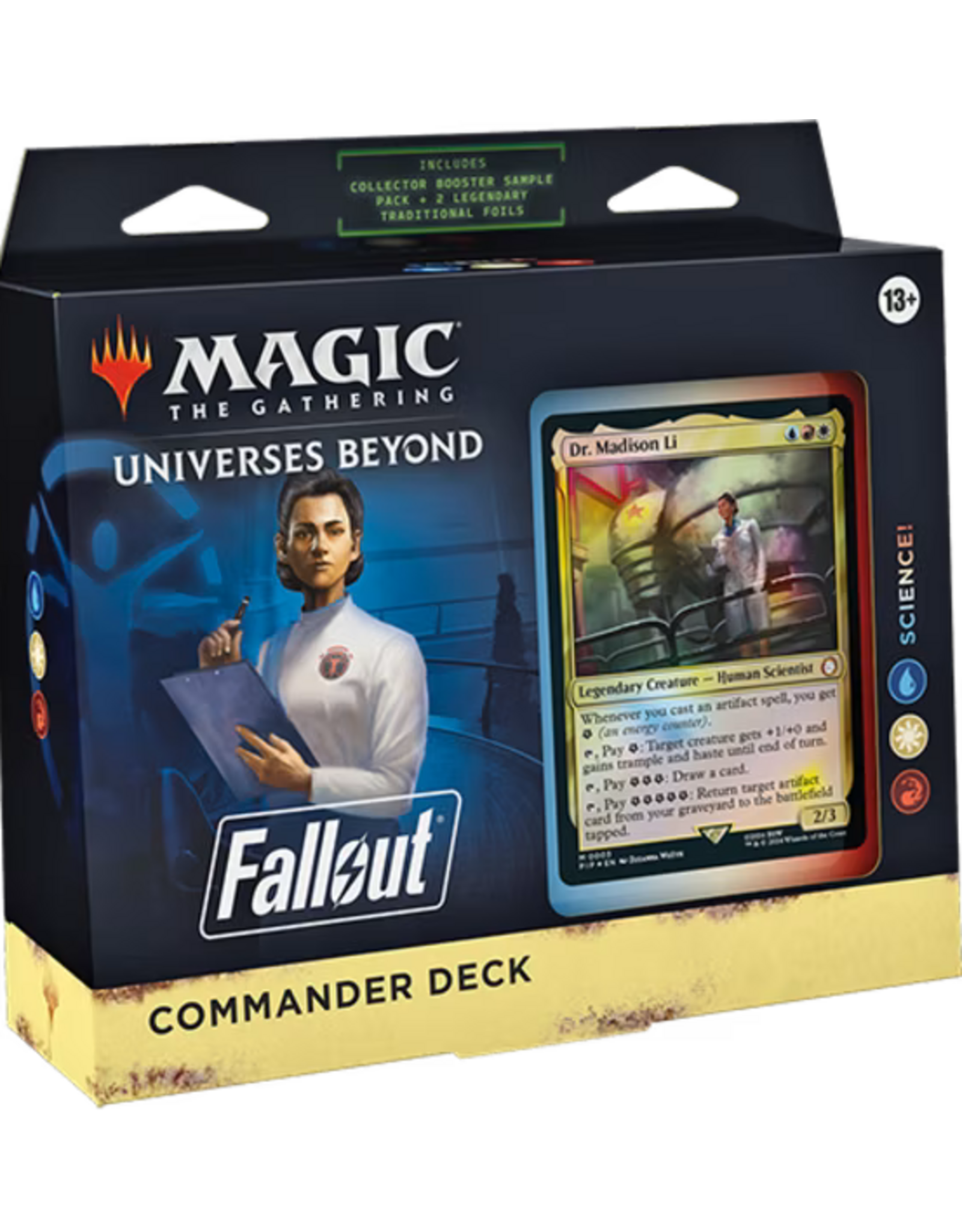 Wizards of the Coast Magic the Gathering: Fallout® Commander Deck: Science!